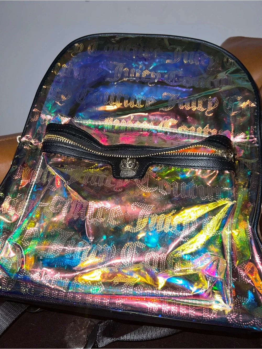 Juicy Couture iridescent backpack